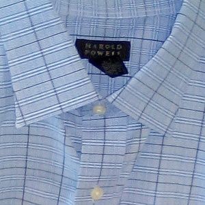 Harold Powell Dress Shirt (100% Cotton) (Sz 16)